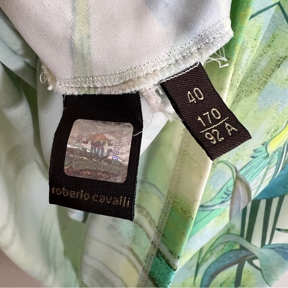 ROBERTO CAVALLI vintage Y2K V neck top - Picture 10 of 10